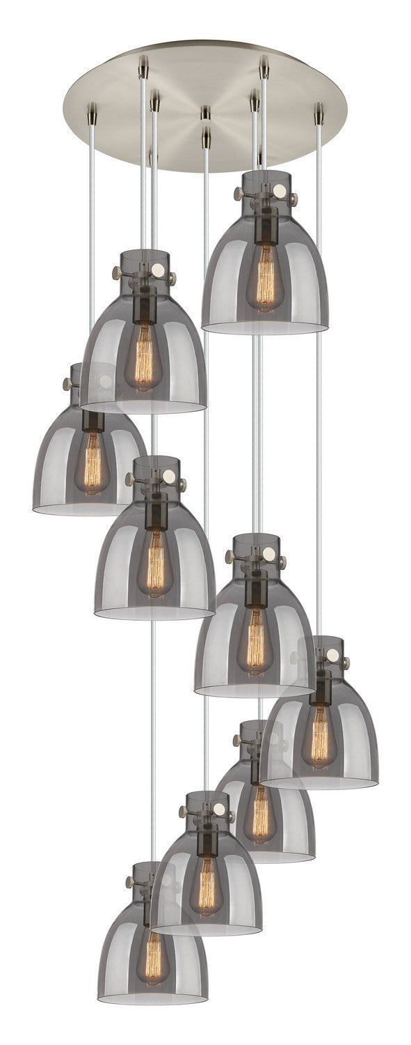 Innovations Downtown Urban 119-410-1PS-SN-G412-8SM Pendant Light - Brushed Satin Nickel