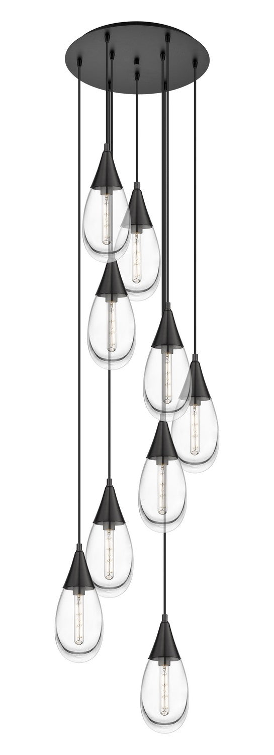 Innovations Downtown Urban 119-450-1P-BK-G450-6CL Pendant Light - Matte Black