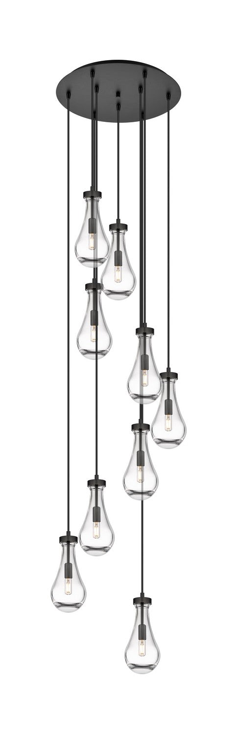Innovations Downtown Urban 119-451-1P-BK-G451-5CL Pendant Light - Matte Black