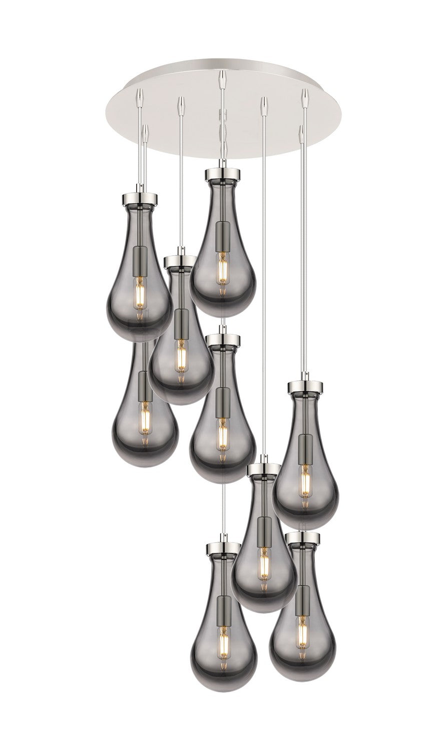 Innovations Downtown Urban 119-451-1P-PN-G451-5SM Pendant Light - Polished Nickel