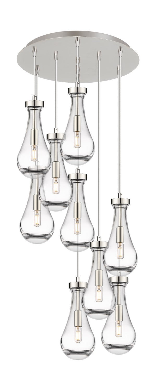 Innovations Downtown Urban 119-451-1P-PN-G451-5CL Pendant Light - Polished Nickel