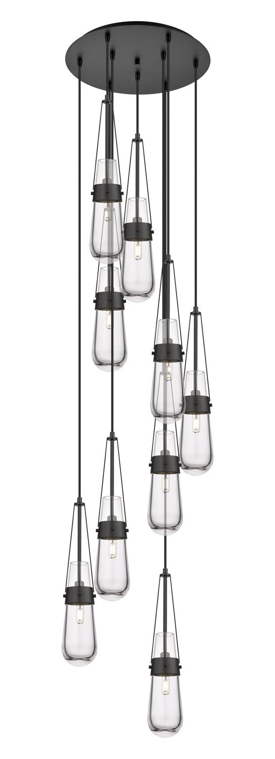 Innovations Downtown Urban 119-452-1P-BK-G452-4CL Pendant Light - Matte Black