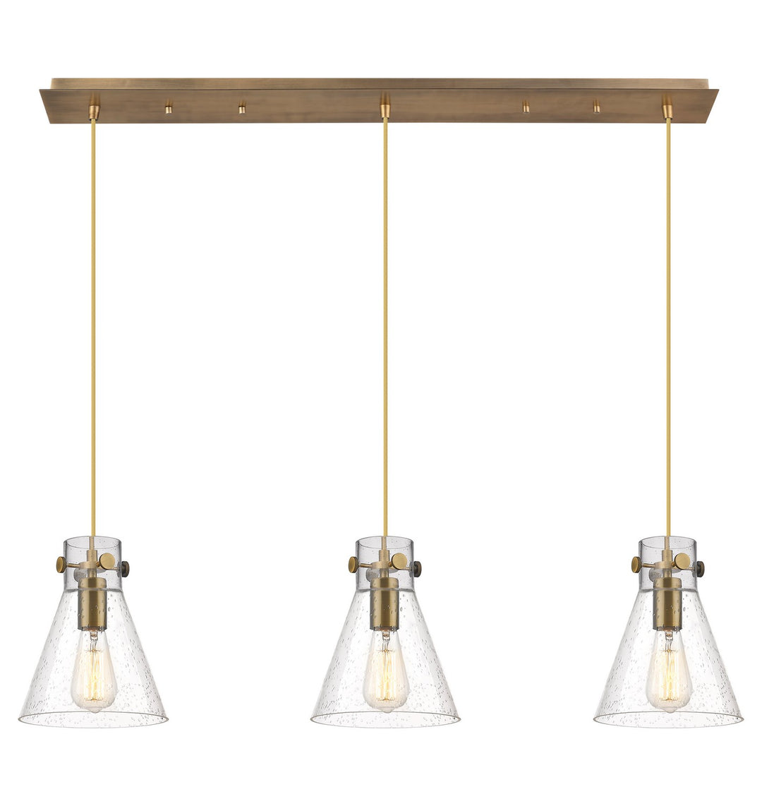 Innovations Downtown Urban 123-410-1PS-BB-G411-8SDY Pendant Light - Brushed Brass