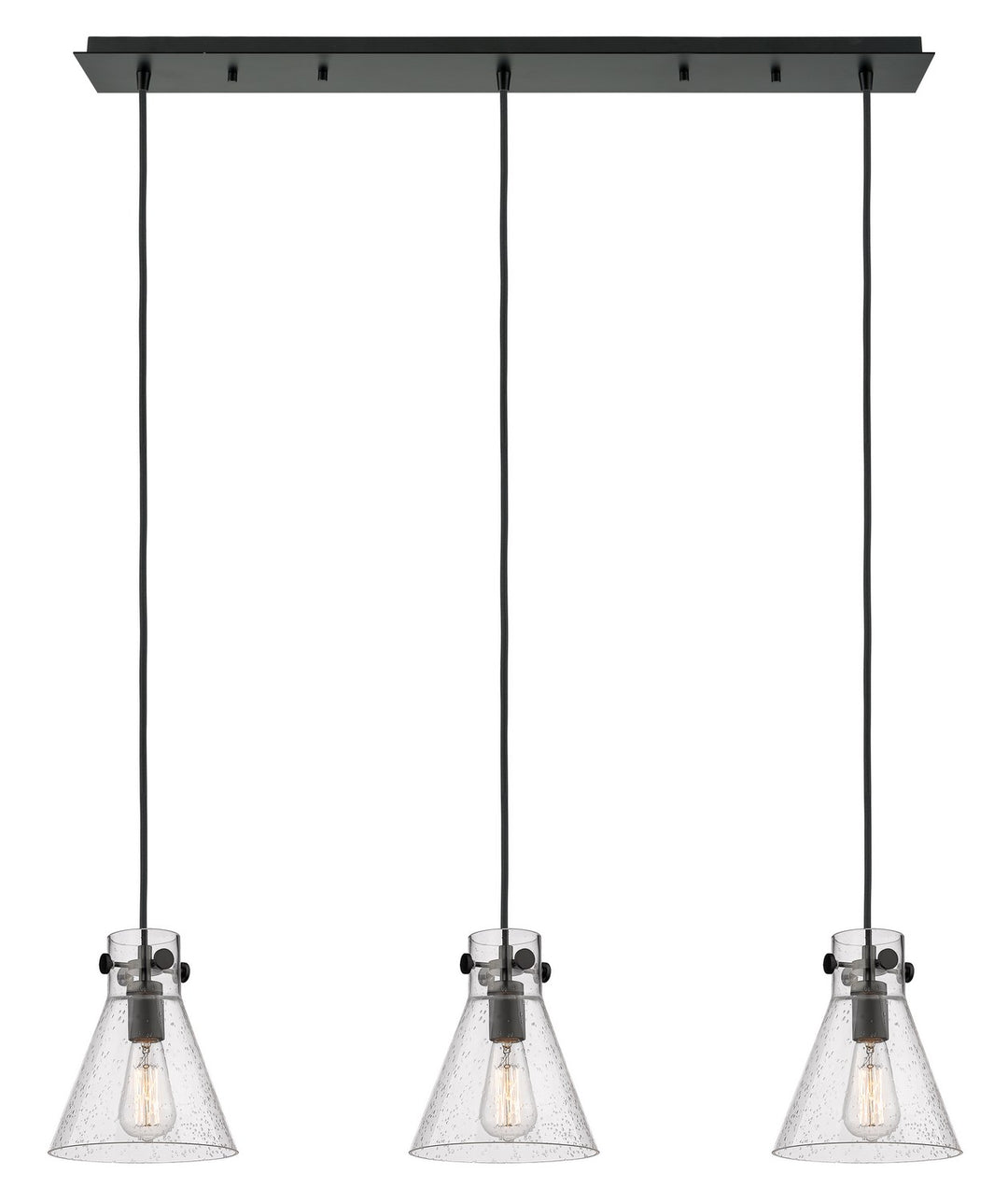 Innovations Downtown Urban 123-410-1PS-BK-G411-8SDY Pendant Light - Matte Black