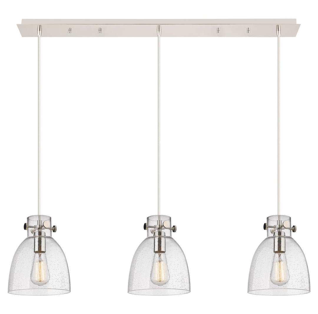 Innovations Downtown Urban 123-410-1PS-PN-G412-8SDY Pendant Light - Polished Nickel