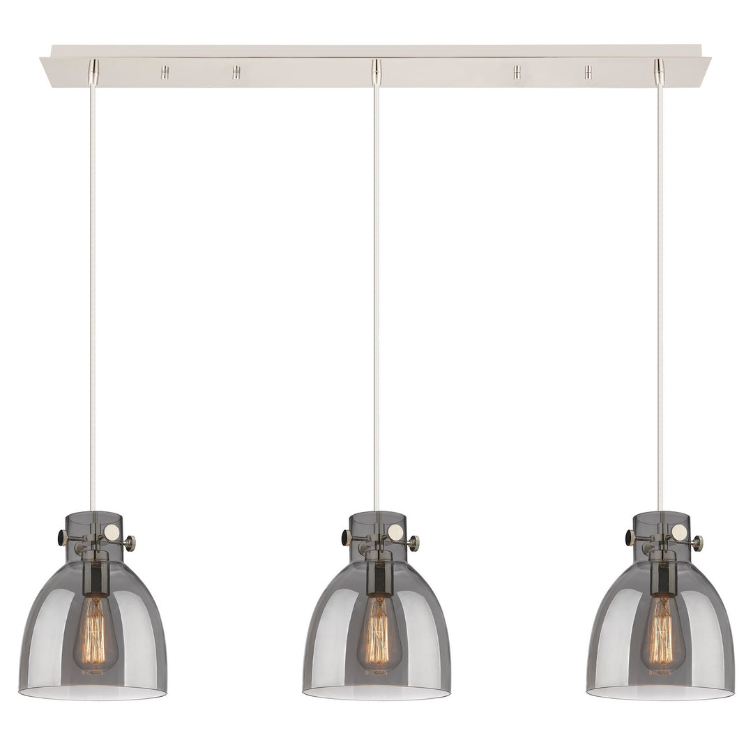 Innovations Downtown Urban 123-410-1PS-PN-G412-8SM Pendant Light - Polished Nickel