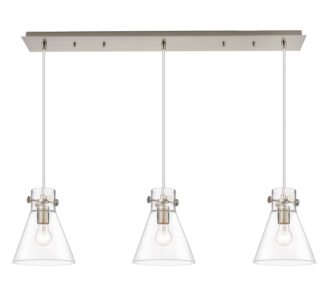 Innovations Downtown Urban 123-410-1PS-SN-G411-8CL Pendant Light - Brushed Satin Nickel