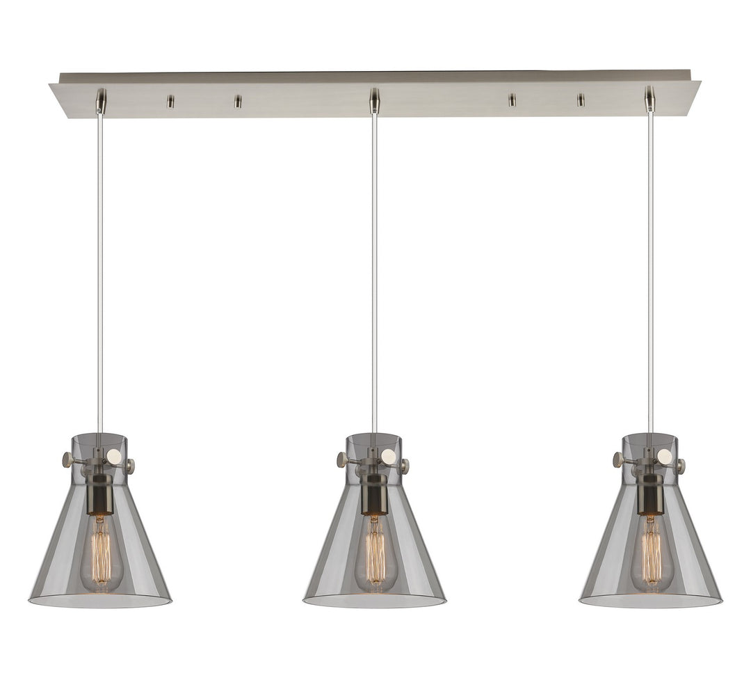 Innovations Downtown Urban 123-410-1PS-SN-G411-8SM Pendant Light - Brushed Satin Nickel