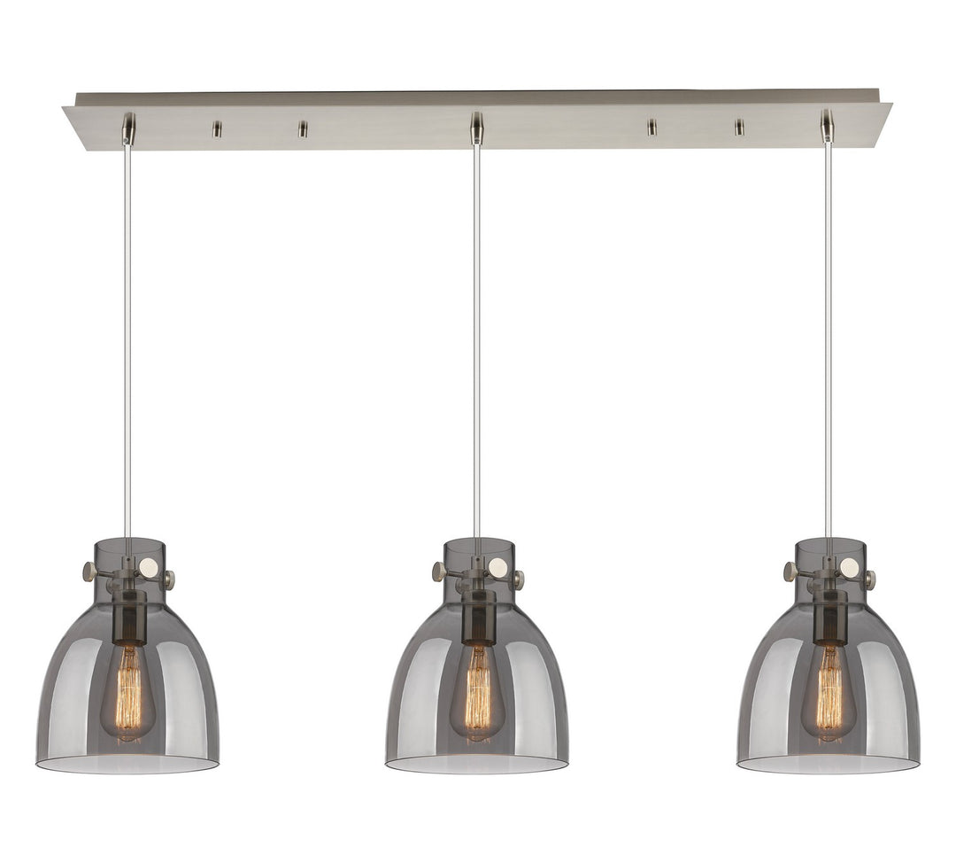 Innovations Downtown Urban 123-410-1PS-SN-G412-8SM Pendant Light - Brushed Satin Nickel