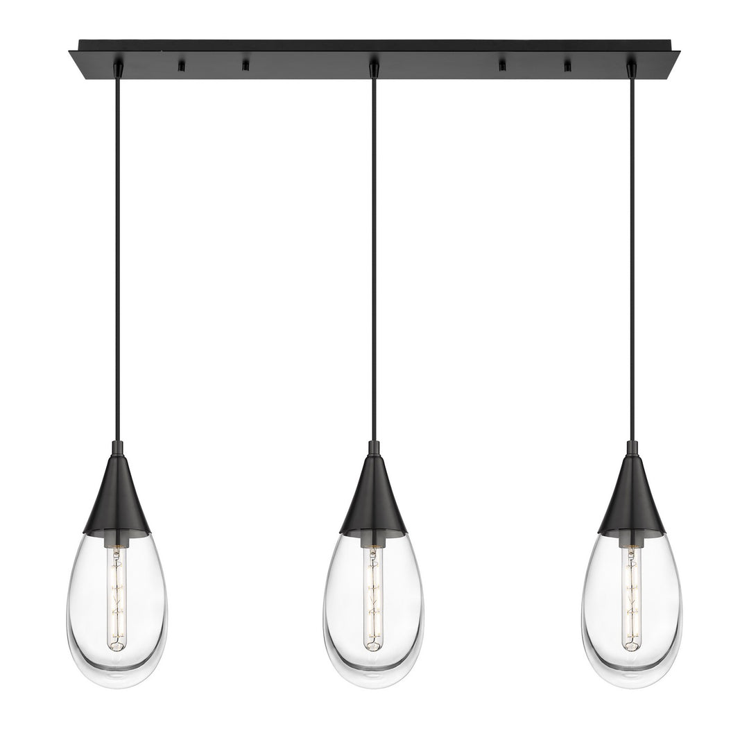 Innovations Downtown Urban 123-450-1P-BK-G450-6CL Pendant Light - Matte Black