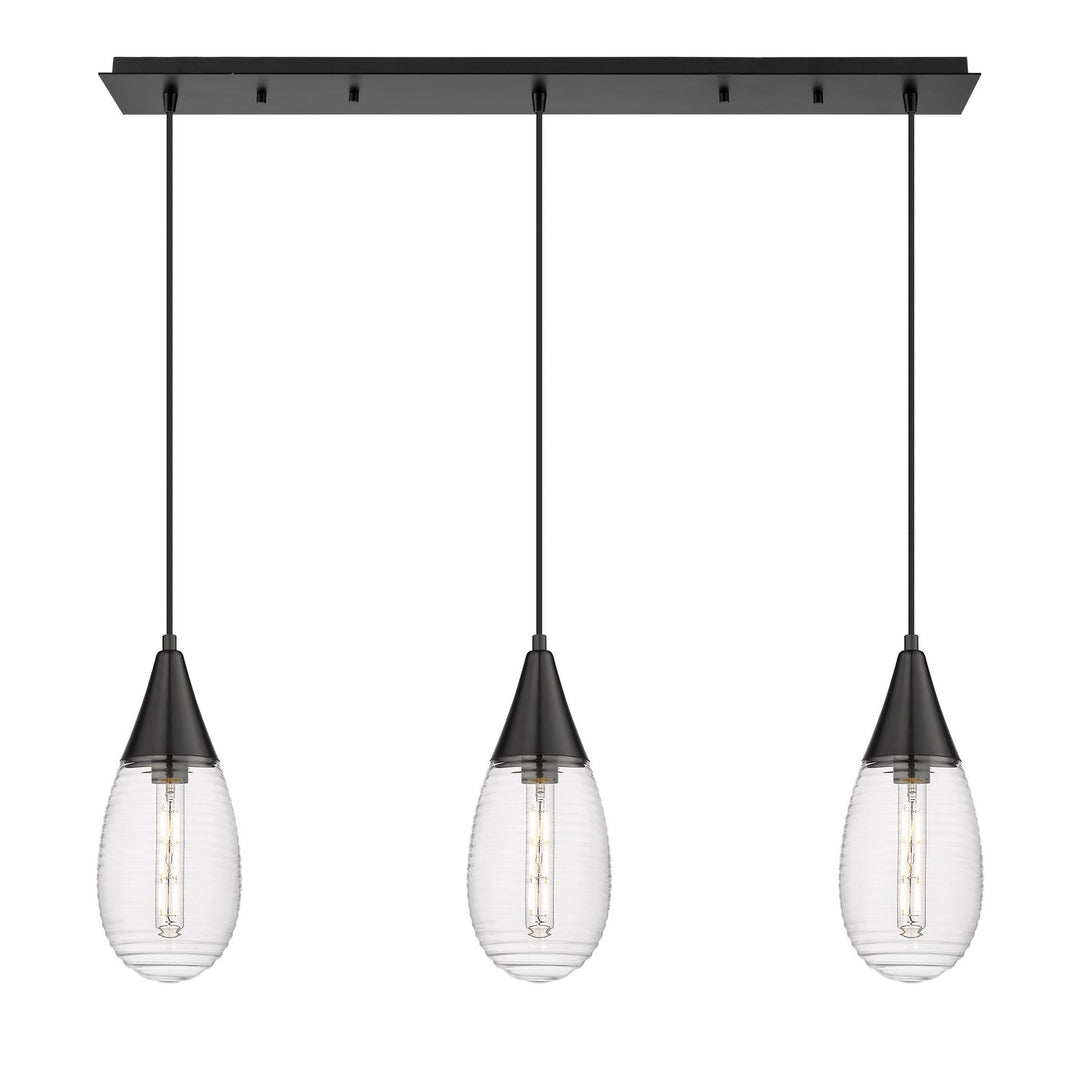 Innovations Downtown Urban 123-450-1P-BK-G450-6SCL Pendant Light - Matte Black