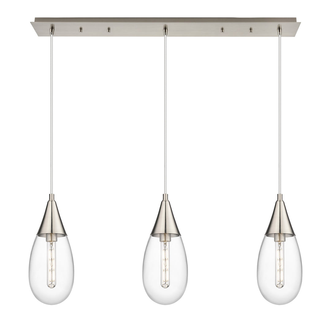 Innovations Downtown Urban 123-450-1P-SN-G450-6CL Pendant Light - Brushed Satin Nickel