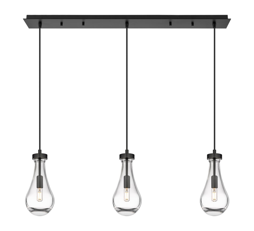 Innovations Downtown Urban 123-451-1P-BK-G451-5CL Pendant Light - Matte Black