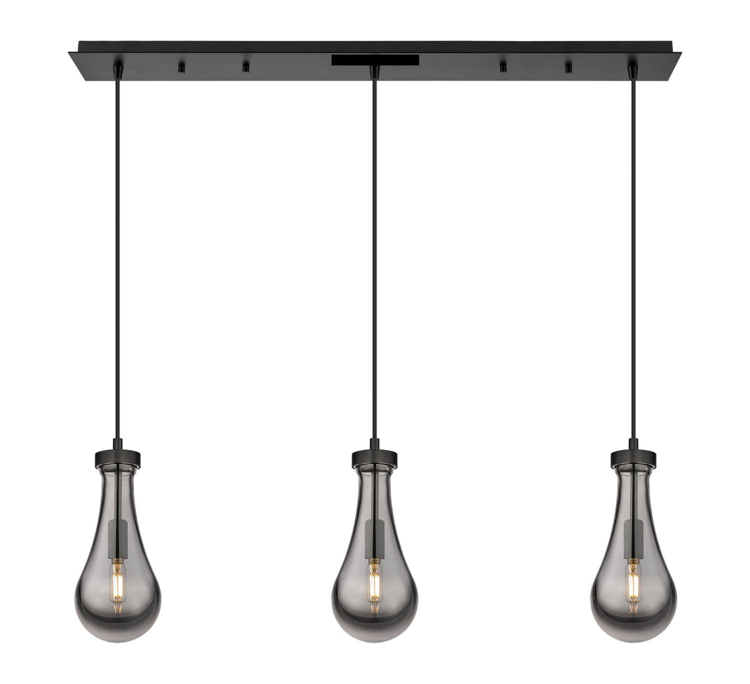 Innovations Downtown Urban 123-451-1P-BK-G451-5SM Pendant Light - Matte Black