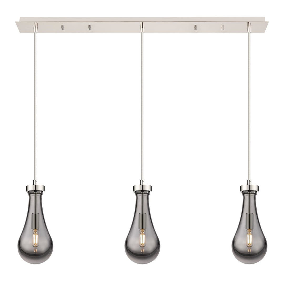 Innovations Downtown Urban 123-451-1P-PN-G451-5SM Pendant Light - Polished Nickel