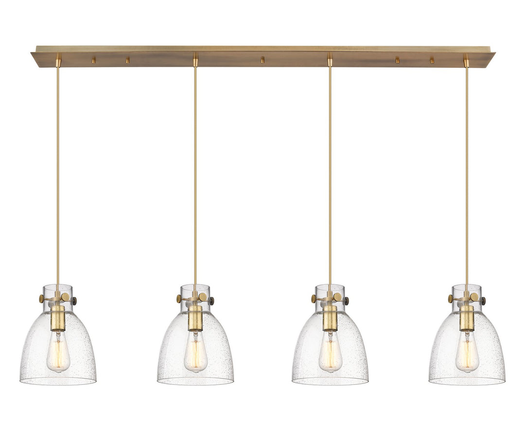 Innovations Downtown Urban 124-410-1PS-BB-G412-8SDY Pendant Light - Brushed Brass