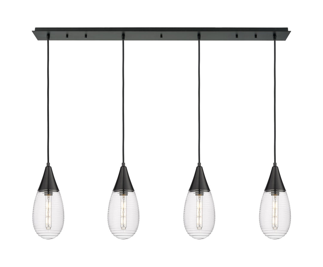 Innovations Downtown Urban 124-450-1P-BK-G450-6SCL Pendant Light - Matte Black