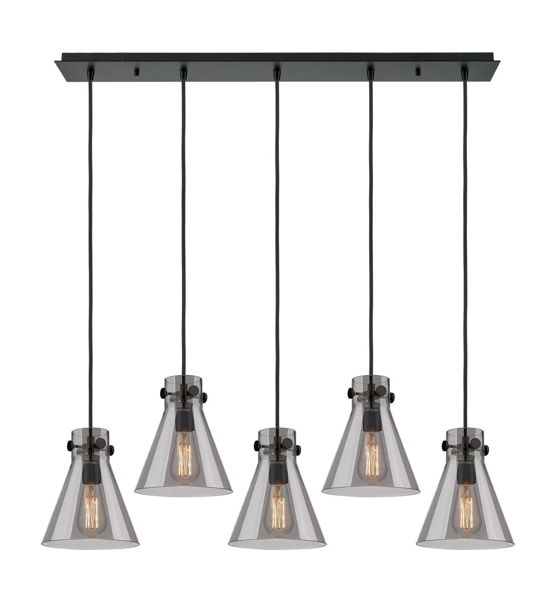 Innovations Downtown Urban 125-410-1PS-BK-G411-8SM Pendant Light - Matte Black