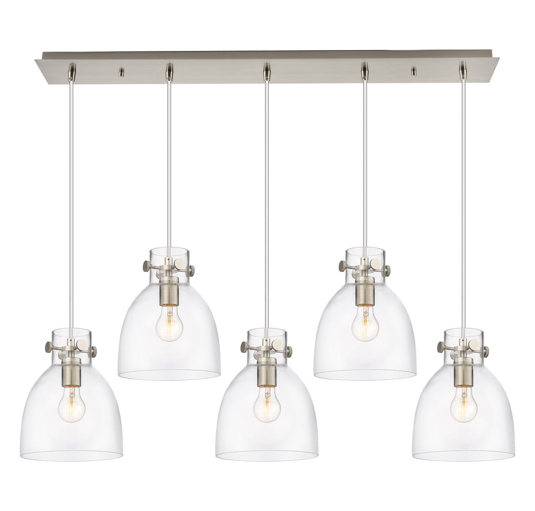 Innovations Downtown Urban 125-410-1PS-SN-G412-8CL Pendant Light - Brushed Satin Nickel