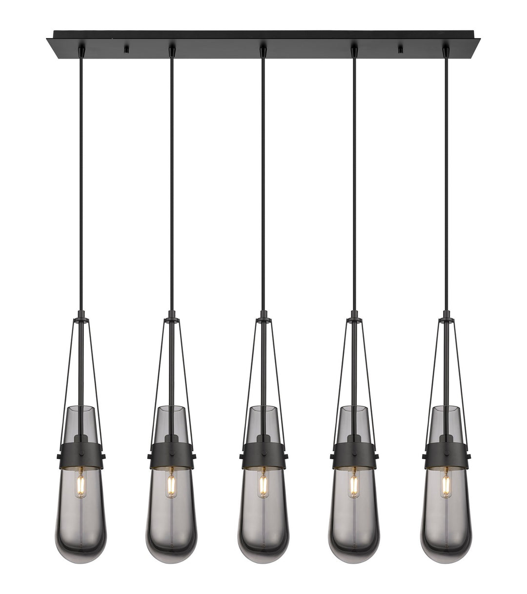 Innovations Downtown Urban 125-452-1P-BK-G452-4SM Pendant Light - Matte Black