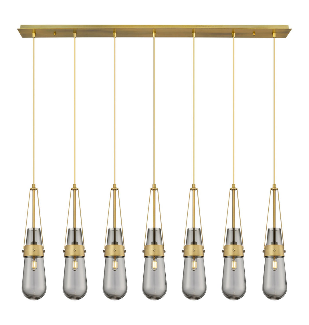 Innovations Downtown Urban 127-452-1P-BB-G452-4SM Pendant Light - Brushed Brass