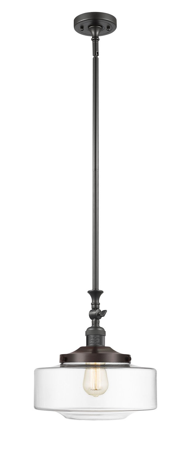 Innovations Franklin Restoration 206-OB-G692-12 Pendant Light - Oil Rubbed Bronze