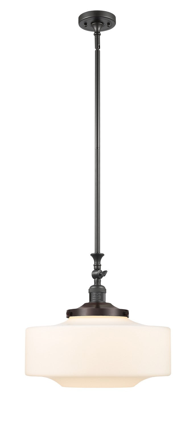 Innovations Franklin Restoration 206-OB-G691-16 Pendant Light - Oil Rubbed Bronze