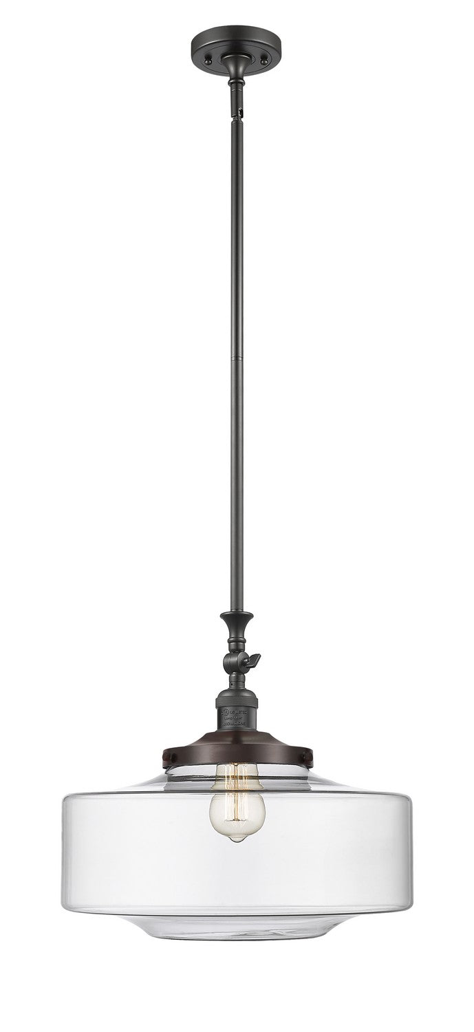 Innovations Franklin Restoration 206-OB-G692-16 Pendant Light - Oil Rubbed Bronze
