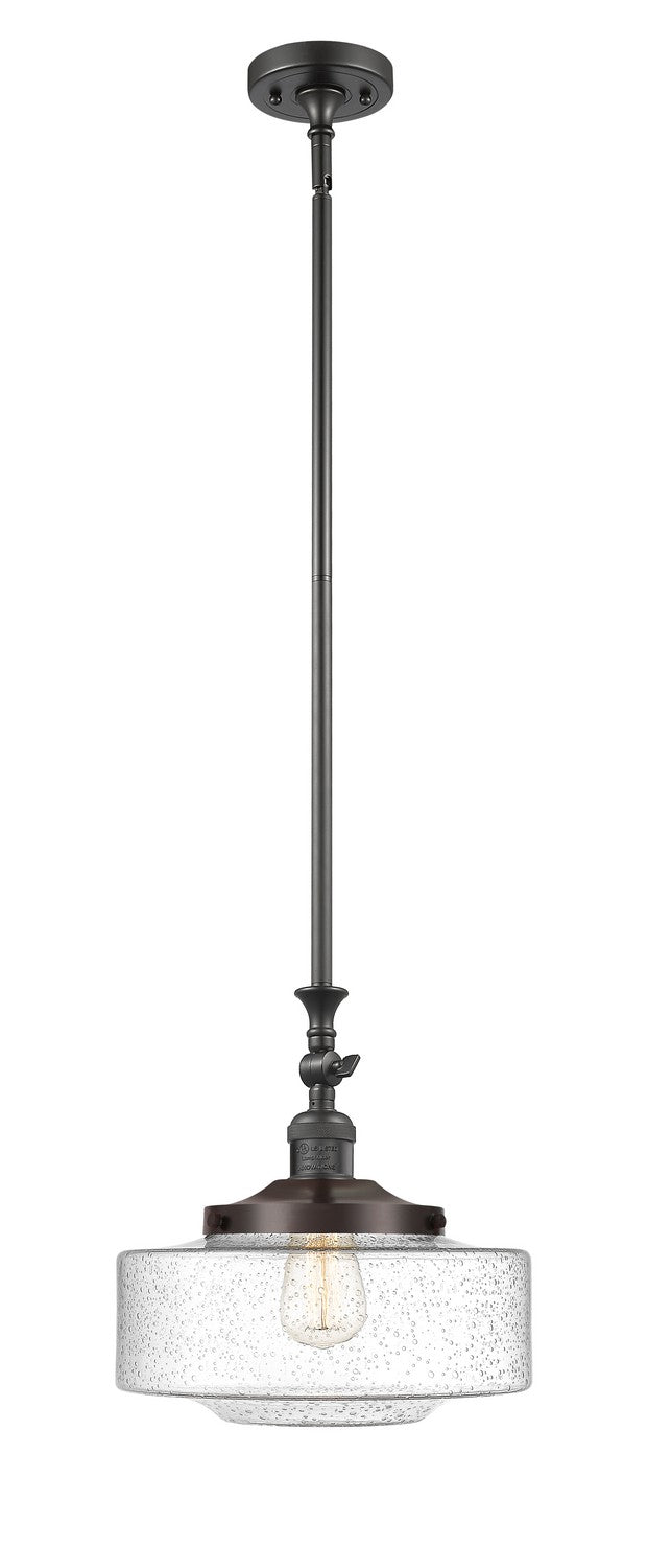 Innovations Franklin Restoration 206-OB-G694-12 Pendant Light - Oil Rubbed Bronze