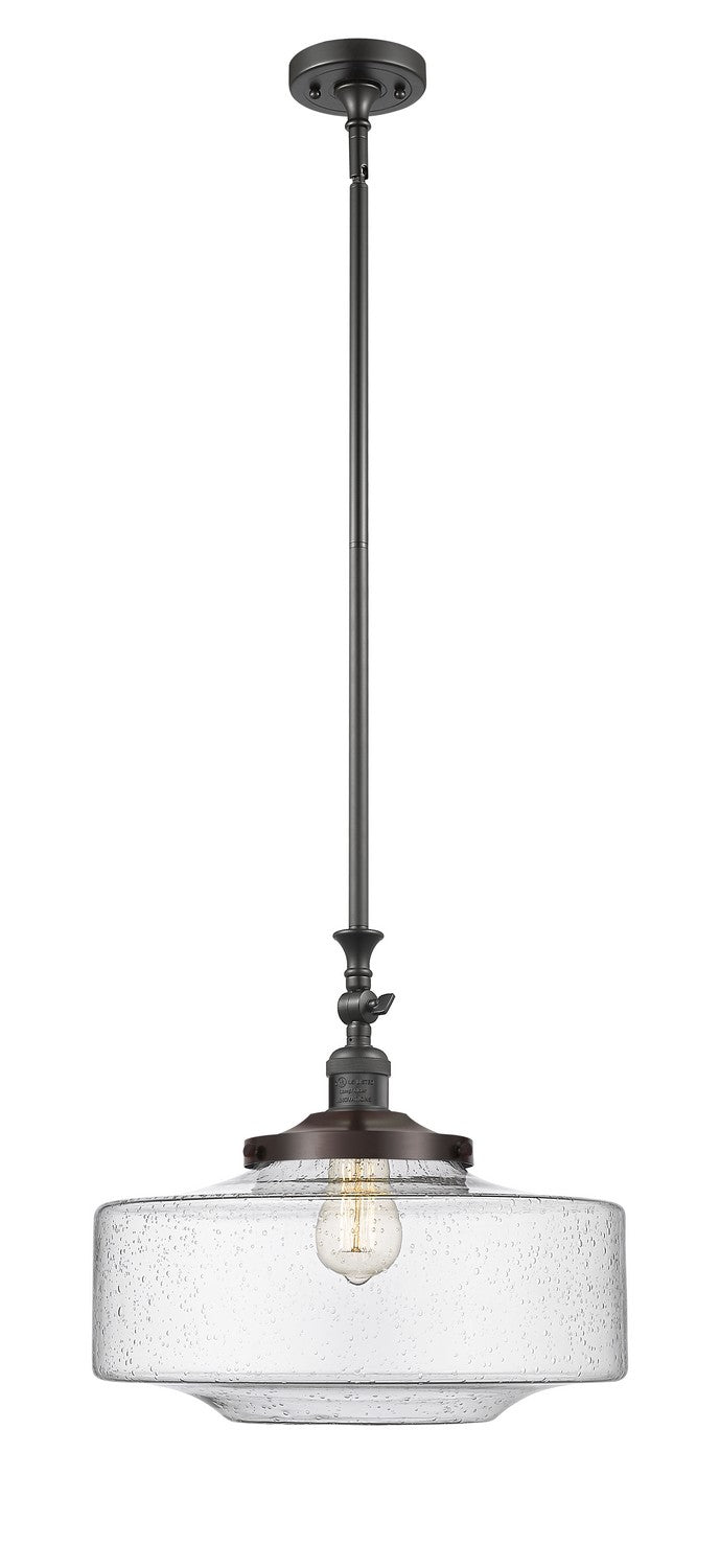 Innovations Franklin Restoration 206-OB-G694-16 Pendant Light - Oil Rubbed Bronze