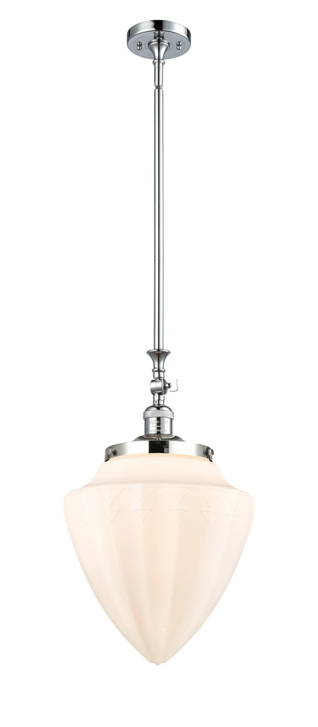 Innovations Franklin Restoration 206-PC-G661-12 Pendant Light - Polished Chrome