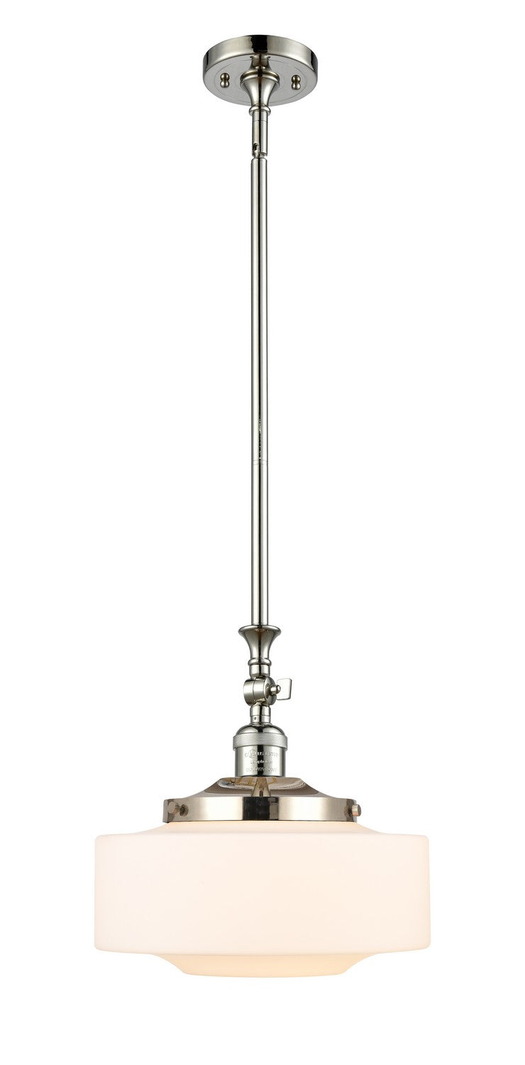 Innovations Franklin Restoration 206-PN-G691-12 Pendant Light - Polished Nickel