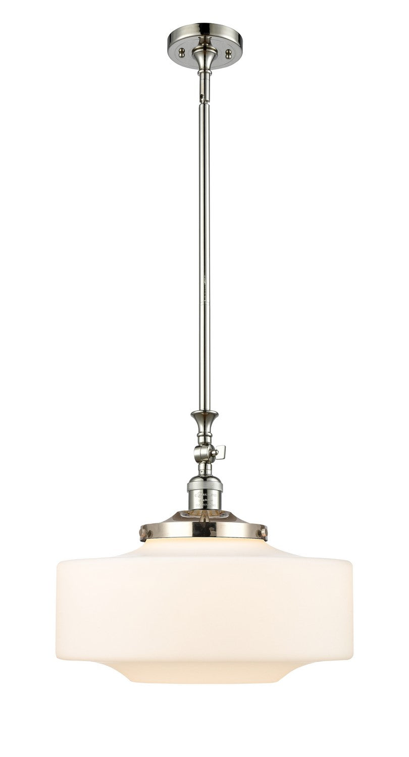 Innovations Franklin Restoration 206-PN-G691-16 Pendant Light - Polished Nickel