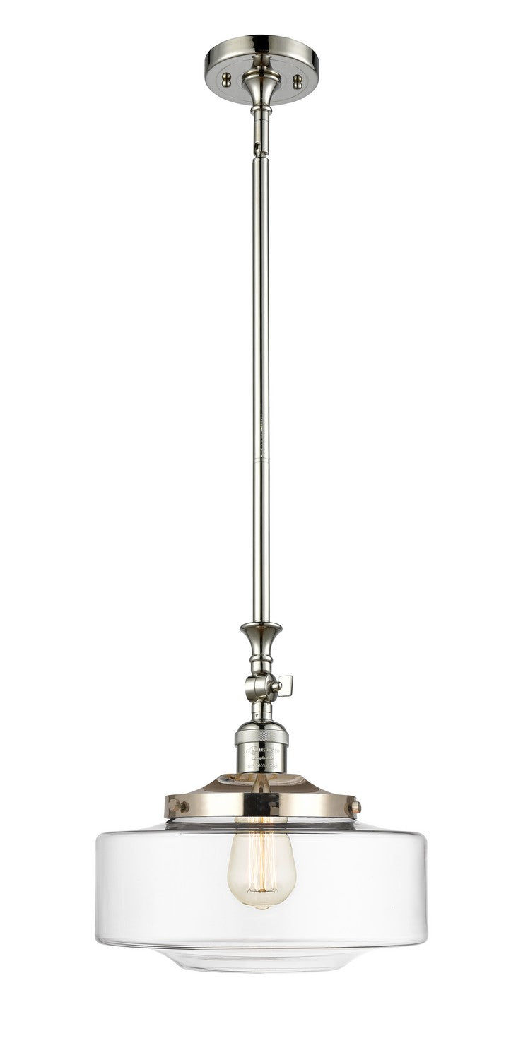 Innovations Franklin Restoration 206-PN-G692-12 Pendant Light - Polished Nickel