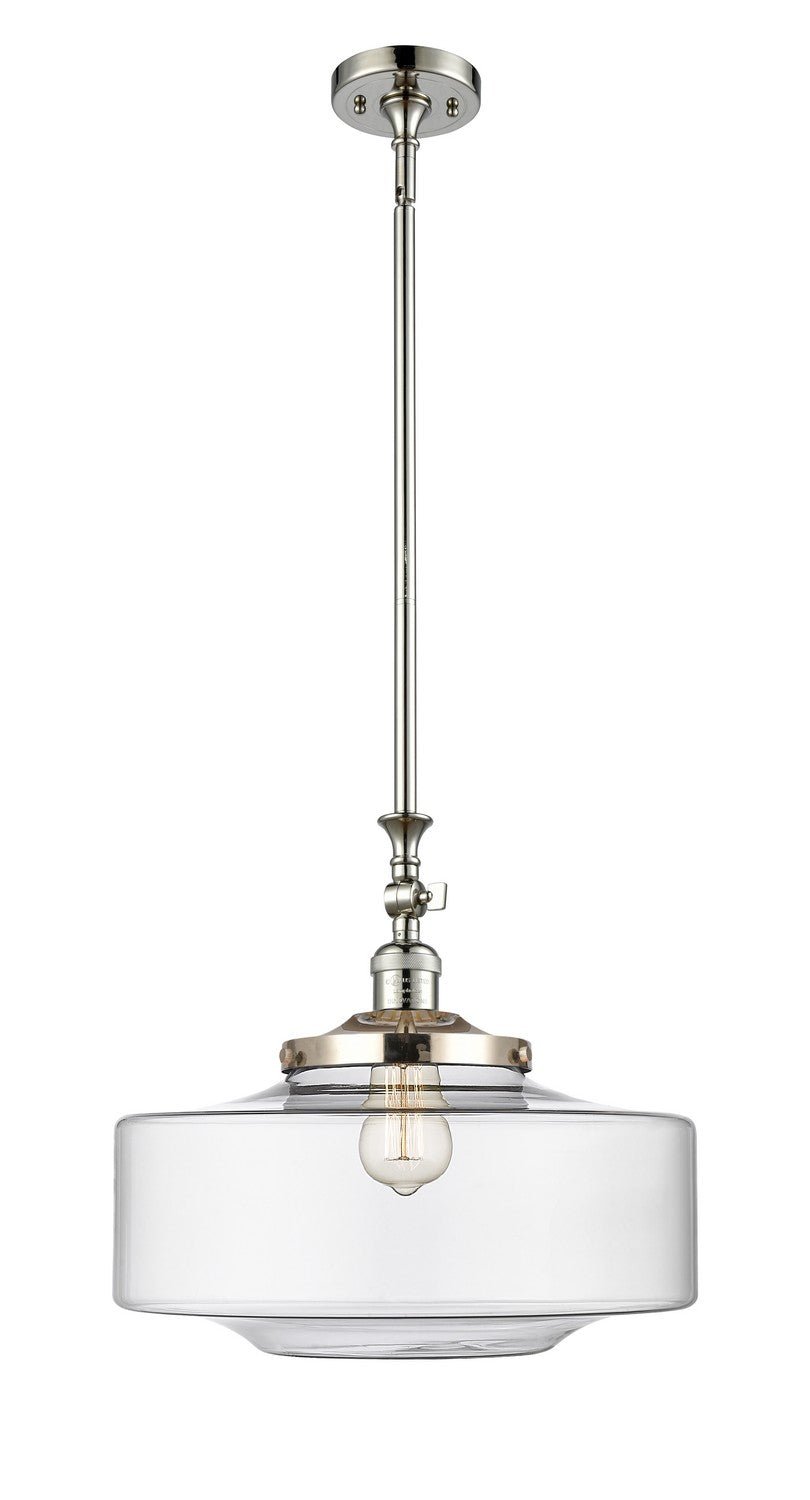 Innovations Franklin Restoration 206-PN-G692-16 Pendant Light - Polished Nickel