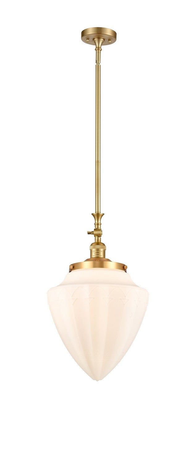 Innovations Franklin Restoration 206-SG-G661-12 Pendant Light - Satin Gold