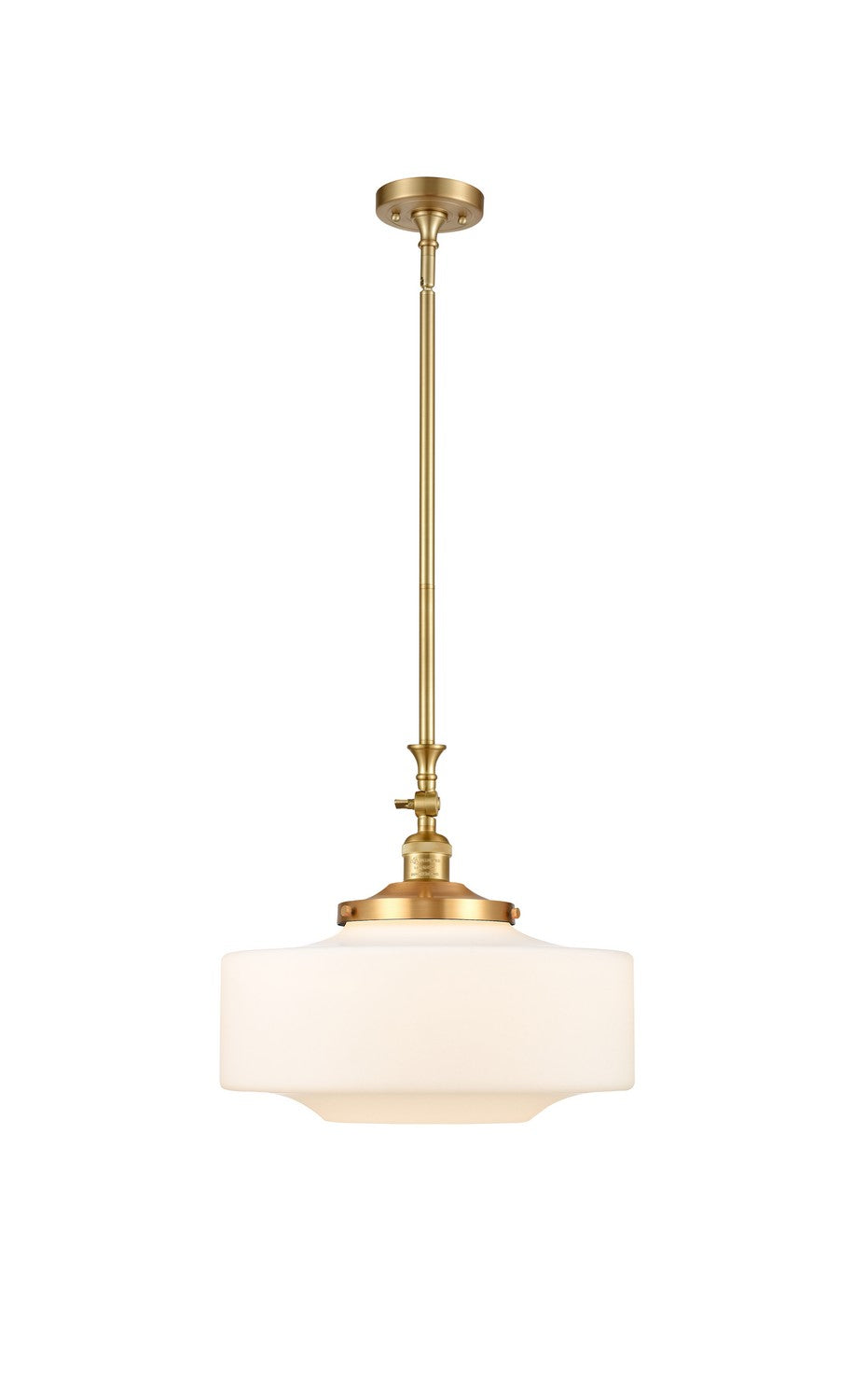 Innovations Franklin Restoration 206-SG-G691-16 Pendant Light - Satin Gold