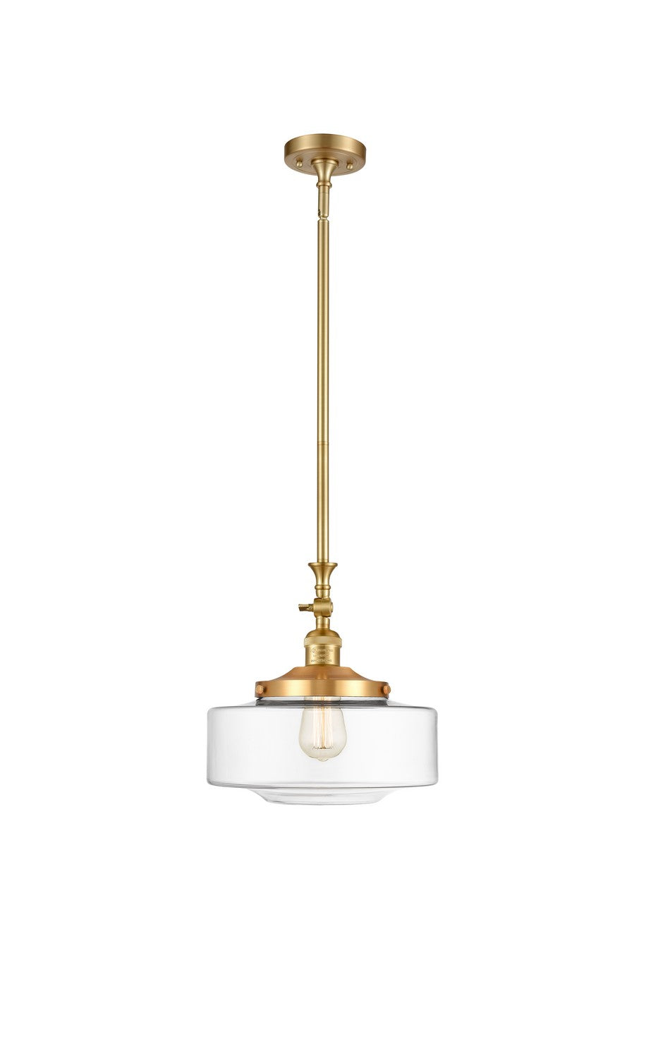 Innovations Franklin Restoration 206-SG-G692-12 Pendant Light - Satin Gold
