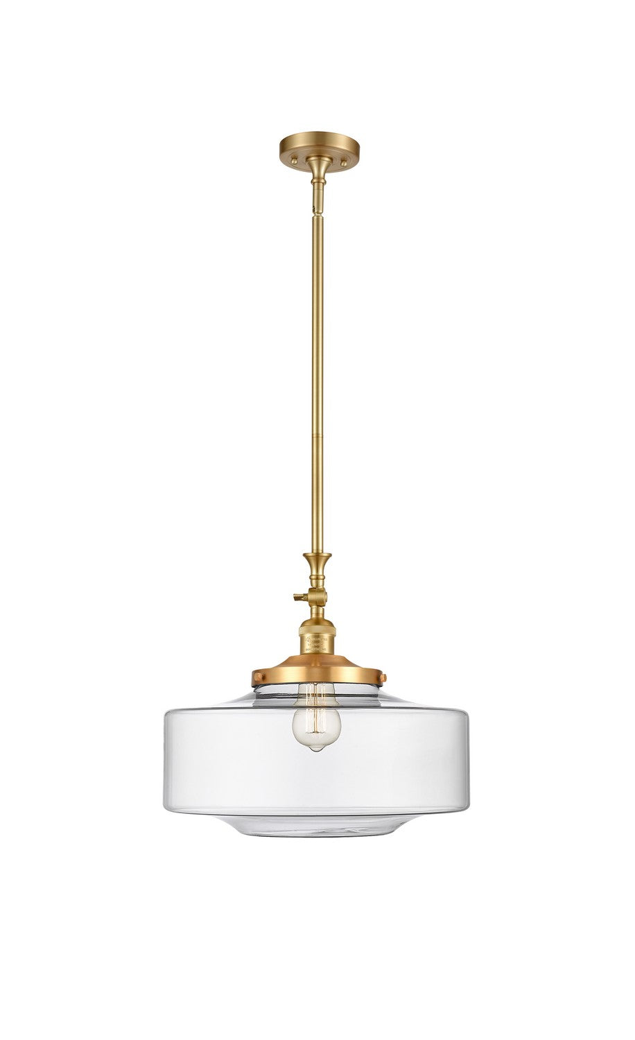 Innovations Franklin Restoration 206-SG-G692-16 Pendant Light - Satin Gold