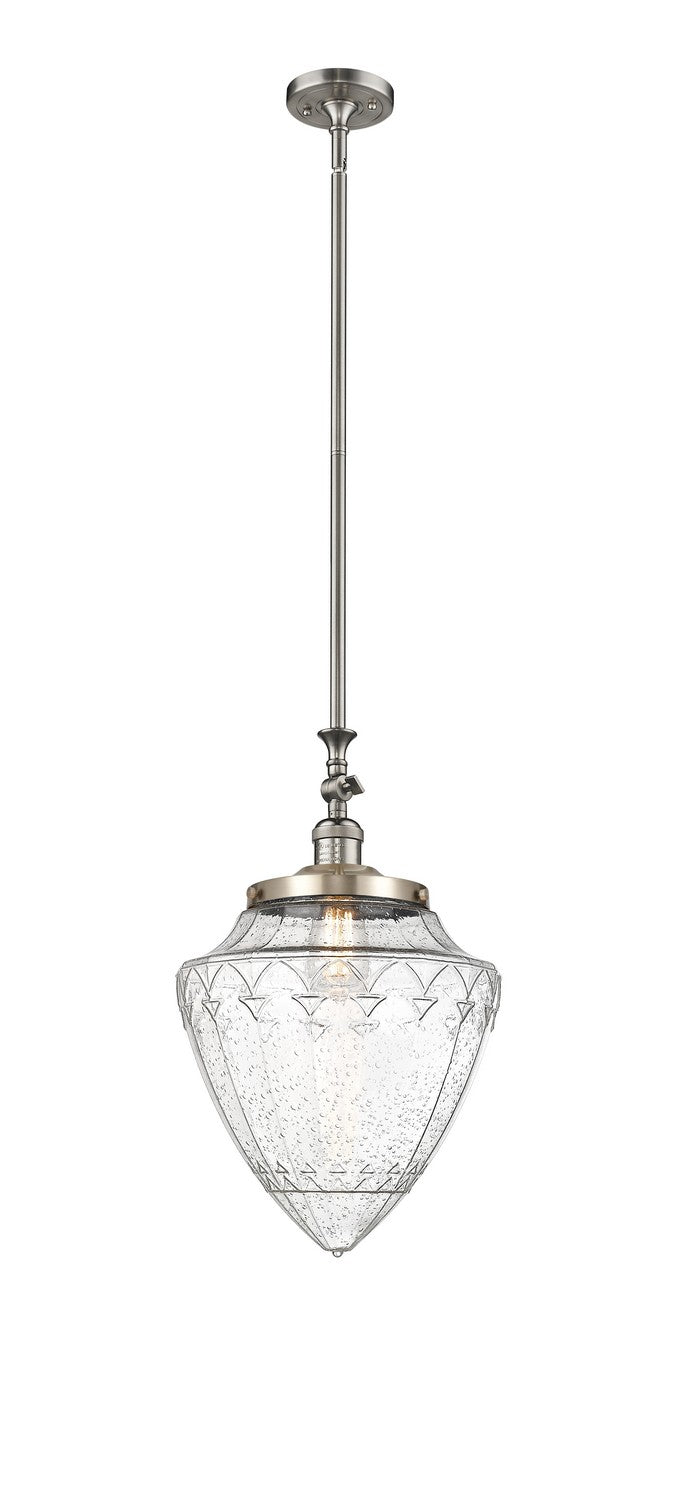 Innovations Franklin Restoration 206-SN-G664-12 Pendant Light - Brushed Satin Nickel