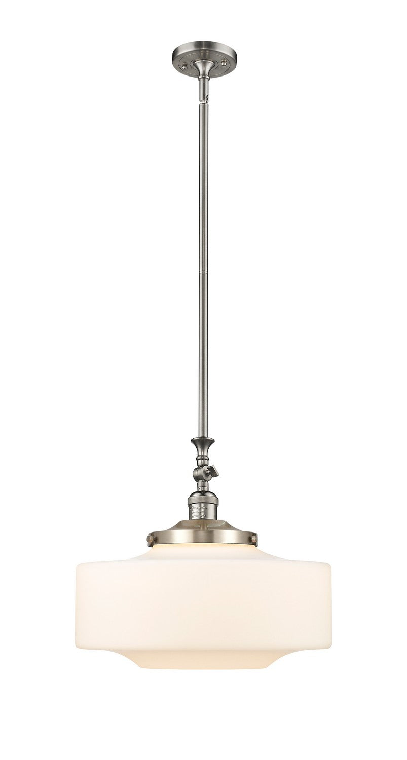 Innovations Franklin Restoration 206-SN-G691-16 Pendant Light - Brushed Satin Nickel