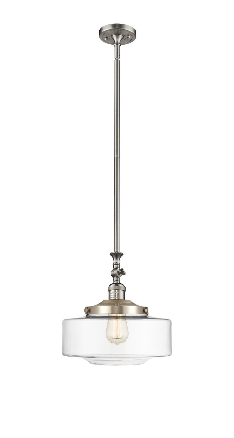 Innovations Franklin Restoration 206-SN-G692-12 Pendant Light - Brushed Satin Nickel