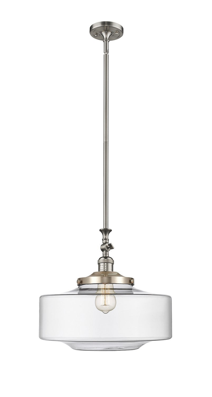 Innovations Franklin Restoration 206-SN-G692-16 Pendant Light - Brushed Satin Nickel