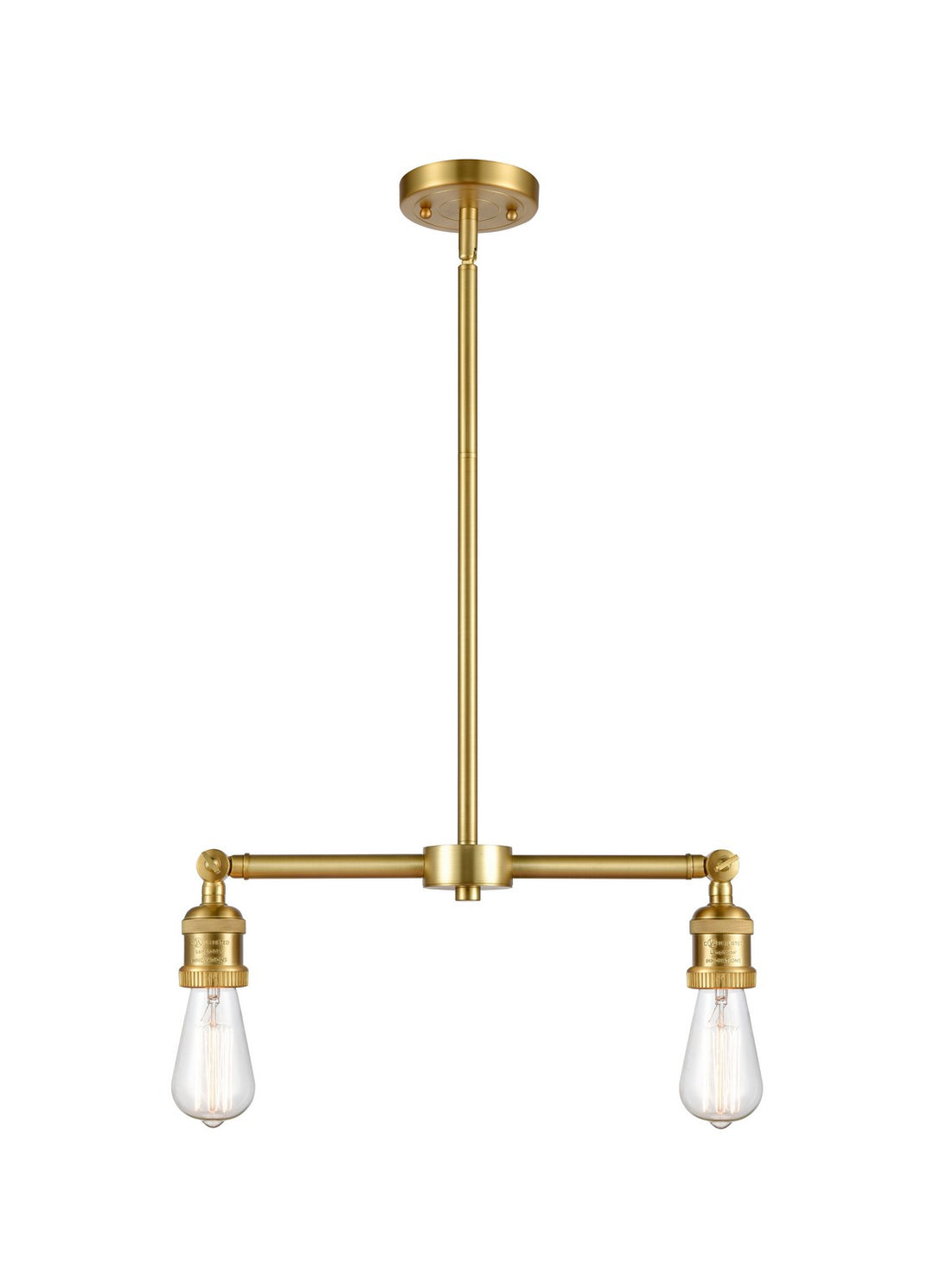 Innovations Franklin Restoration 209-SG Chandelier Light - Satin Gold