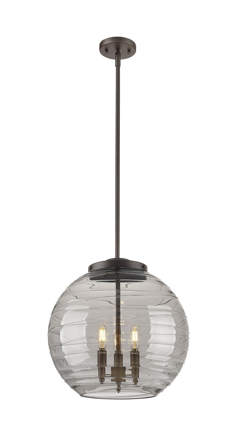 Innovations Ballston 221-3S-OB-G1213-16SM Pendant Light - Oil Rubbed Bronze