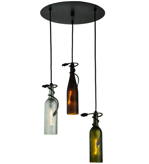 Meyda Tiffany Tuscan Vineyard 136534 Pendant Light - Mahogany Bronze
