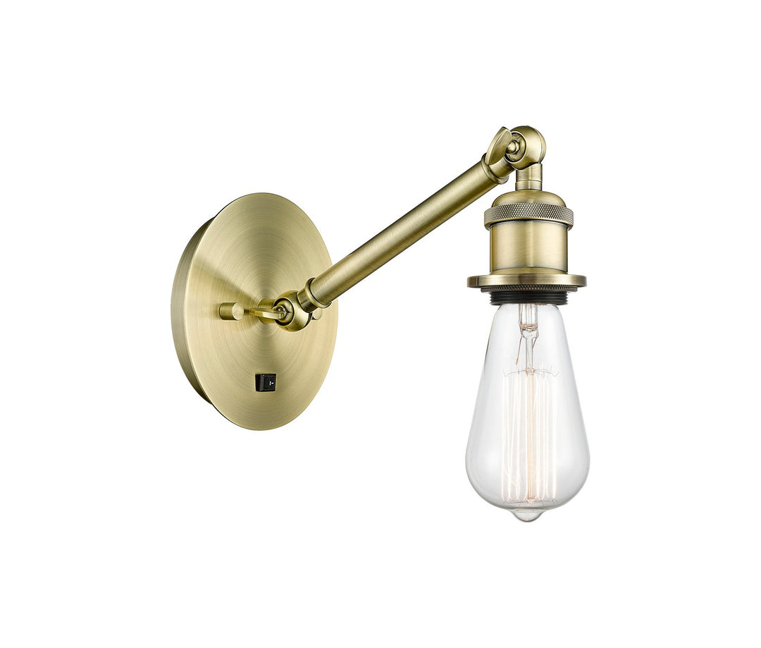 Innovations Ballston 317-1W-AB Wall Sconce Light - Antique Brass