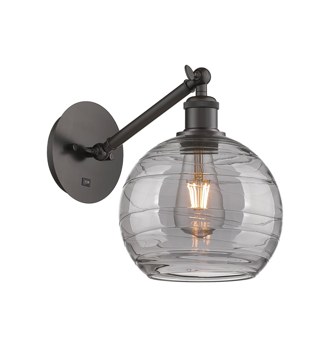 Innovations Ballston 317-1W-OB-G1213-8SM Wall Sconce Light - Oil Rubbed Bronze