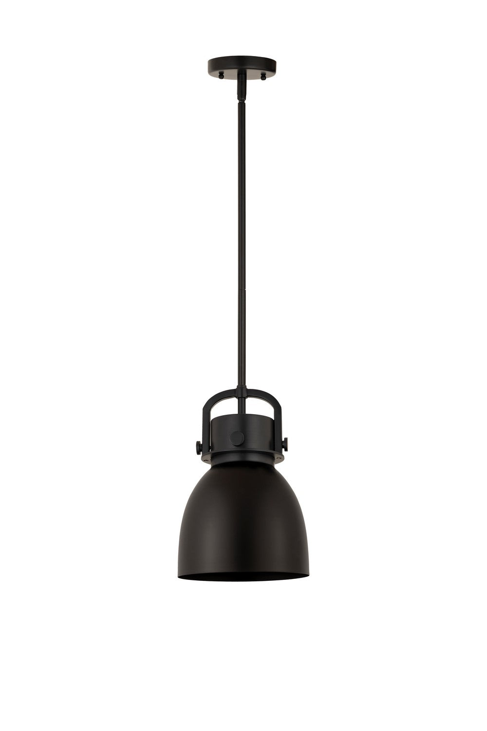 Innovations Downtown Urban 410-1SS-BK-M412-8BK Pendant Light - Matte Black