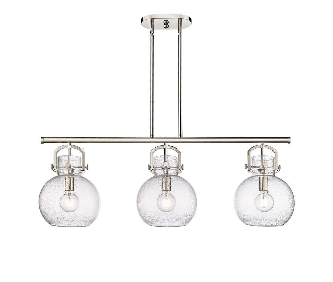 Innovations Downtown Urban 410-3I-PN-G410-10SDY Chandelier Light - Polished Nickel